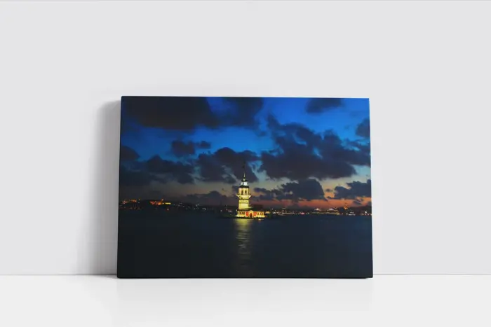 İstanbul Kız Kulesi | Kanvas Tablo | Cam Tablo | Mdf Tablo | A16346 - Görsel 2