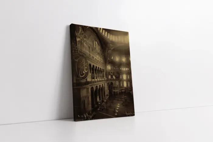 İstanbul Ayasofya Cami | Kanvas Tablo | Cam Tablo | Mdf Tablo | A16348 - Görsel 1