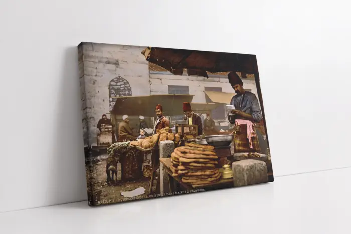 Eski İstanbul | Kanvas Tablo | Cam Tablo | Mdf Tablo | A16365 - Görsel 1