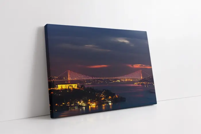 İstanbul Boğaz Köprüsü | Kanvas Tablo | Cam Tablo | Mdf Tablo | A16368 - Görsel 1