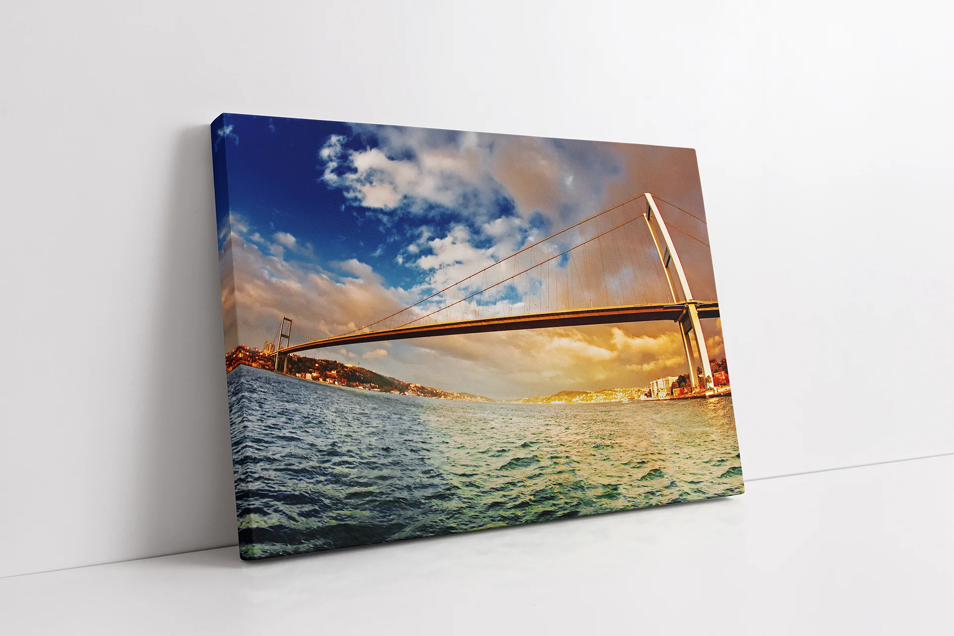 KA16369-10 İstanbul Boğaz Köprüsü | Kanvas Tablo | Cam Tablo | Mdf Tablo | A16369 - Görsel 1