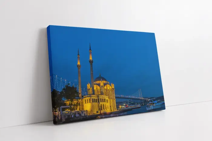 Ortaköy Cami İstanbul | Kanvas Tablo | Cam Tablo | Mdf Tablo | A16376 - Görsel 1