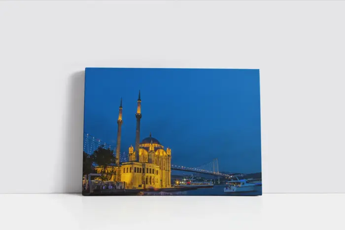 Ortaköy Cami İstanbul | Kanvas Tablo | Cam Tablo | Mdf Tablo | A16376 - Görsel 2