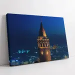İstanbul Galata Kulesi | Kanvas Tablo | Cam Tablo | Mdf Tablo | A16377