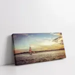 İstanbul Kız Kulesi | Kanvas Tablo | Cam Tablo | Mdf Tablo | A16379