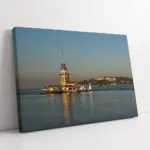 İstanbul Kız Kulesi | Kanvas Tablo | Cam Tablo | Mdf Tablo | A16381