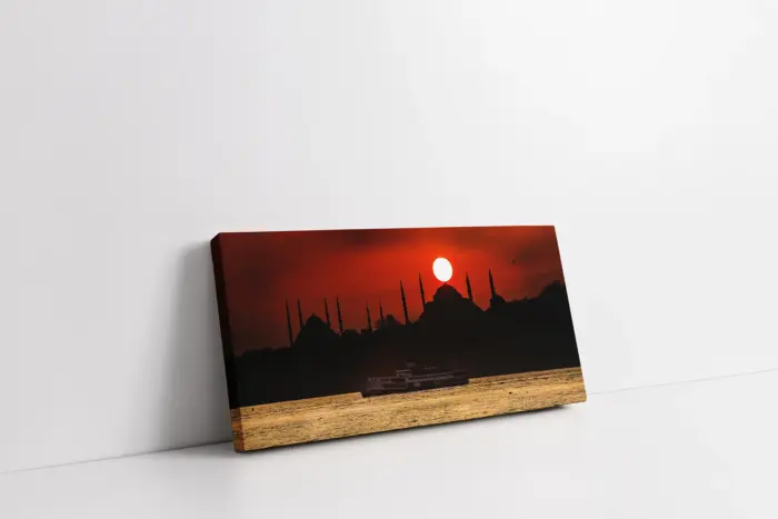 İstanbul Sultanahmed Cami | Kanvas Tablo | Cam Tablo | Mdf Tablo | A16393 - Görsel 1