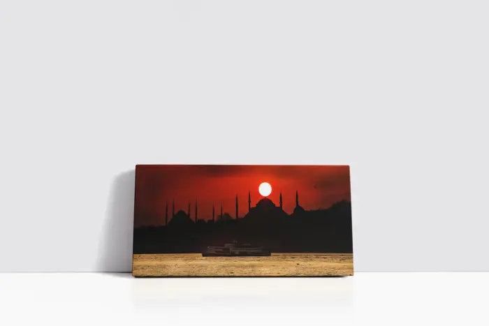 İstanbul Sultanahmed Cami | Kanvas Tablo | Cam Tablo | Mdf Tablo | A16393 - Görsel 2