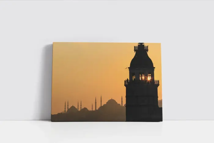 İstanbul Kız Kulesi | Kanvas Tablo | Cam Tablo | Mdf Tablo | A16395 - Görsel 2