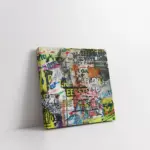 Soyut Kolaj | Kanvas Tablo | Cam Tablo | Mdf Tablo | A18004