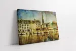 Venedik Kolaj Fotoğraf | Kanvas Tablo | Cam Tablo | Mdf Tablo | A18010