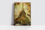 Paris Eyfel Kulesi | Kanvas Tablo | Cam Tablo | Mdf Tablo | A18012 - Görsel 2