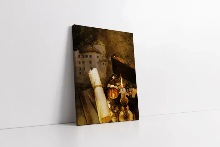 Walter Scott Eseri | Kanvas Tablo | Cam Tablo | Mdf Tablo | A18014 - Görsel 1