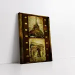 Eyfel Kulesi Turistik | Kanvas Tablo | Cam Tablo | Mdf Tablo | A18022