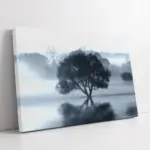 Siyah Beyaz Ağaç | Kanvas Tablo | Cam Tablo | Mdf Tablo | A20068