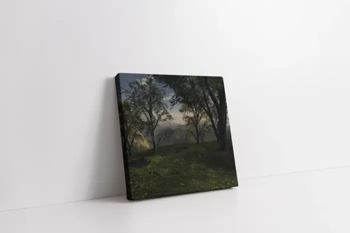 Yeşil Doğa | Kanvas Tablo | Cam Tablo | Mdf Tablo | A20127 - Görsel 1