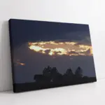 Gün Batımında Bulutlar | Kanvas Tablo | Cam Tablo | Mdf Tablo | A20187