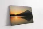Deniz Ve Batmaya Hazır Güneş | Kanvas Tablo | Cam Tablo | Mdf Tablo | A20188