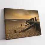 Deniz Ve İskele Manzarası | Kanvas Tablo | Cam Tablo | Mdf Tablo | A20228