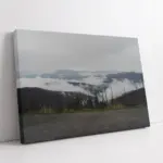 Bulutların Üzerinden Orman | Kanvas Tablo | Cam Tablo | Mdf Tablo | A20479