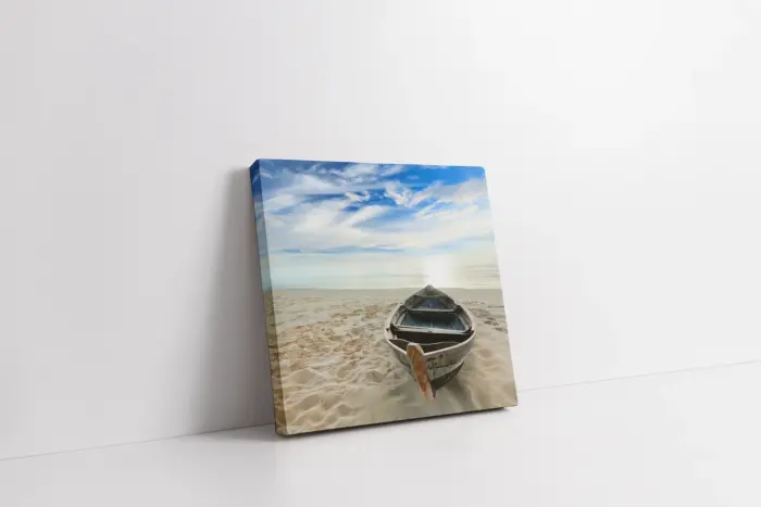 Sandal Ve Kumsal | Kanvas Tablo | Cam Tablo | Mdf Tablo | A20535 - Görsel 1
