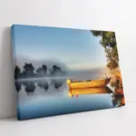 Deniz Ortasında Sandal | Kanvas Tablo | Cam Tablo | Mdf Tablo | A20541