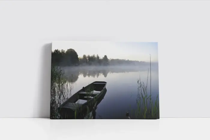 Deniz Ve Sandal | Kanvas Tablo | Cam Tablo | Mdf Tablo | A20580 - Görsel 2