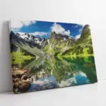 Yeşil Doğa Ve Deniz | Kanvas Tablo | Cam Tablo | Mdf Tablo | A20643