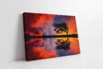 Kızıl Gökyüzü | Kanvas Tablo | Cam Tablo | Mdf Tablo | A20703