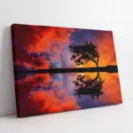 Kızıl Gökyüzü | Kanvas Tablo | Cam Tablo | Mdf Tablo | A20703