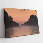 Gölde Kayık | Kanvas Tablo | Cam Tablo | Mdf Tablo | A20874