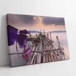 İskele Resmi | Kanvas Tablo | Cam Tablo | Mdf Tablo | A20889