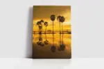 Günbatımında Ağaçlar | Kanvas Tablo | Cam Tablo | Mdf Tablo | A20902 - Görsel 2