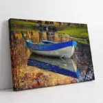 Gölde Kayık | Kanvas Tablo | Cam Tablo | Mdf Tablo | A20946