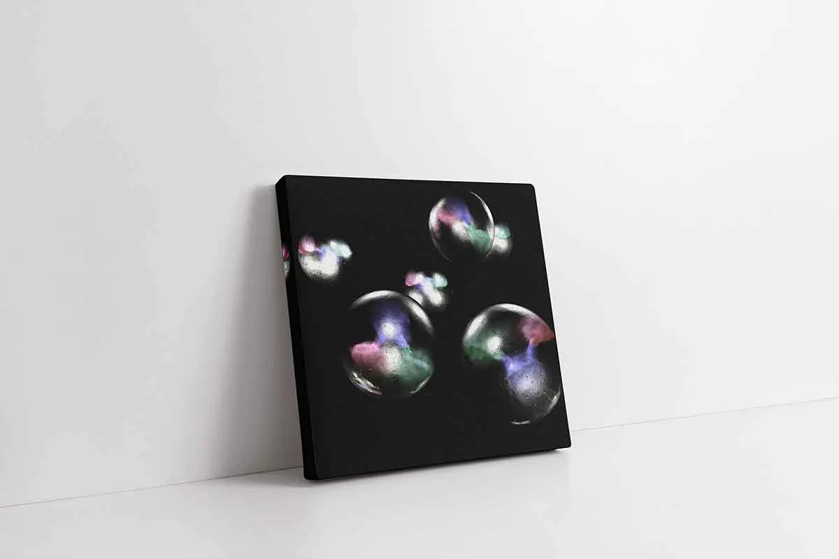 KA21393-10 Baloncuklar | Kanvas Tablo | Cam Tablo | Mdf Tablo | A21393 - Görsel 1