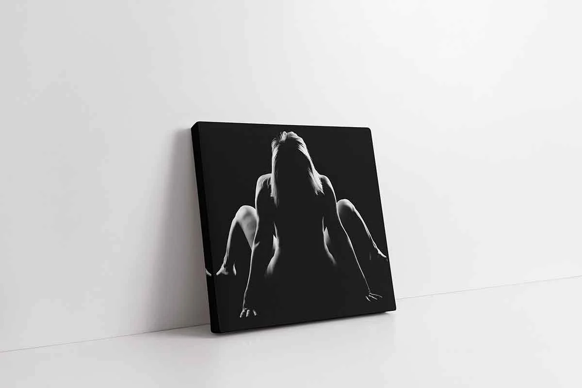 KA22002-10 Sanatsal Kadın | Kanvas Tablo | Cam Tablo | Mdf Tablo | A22002 - Görsel 1