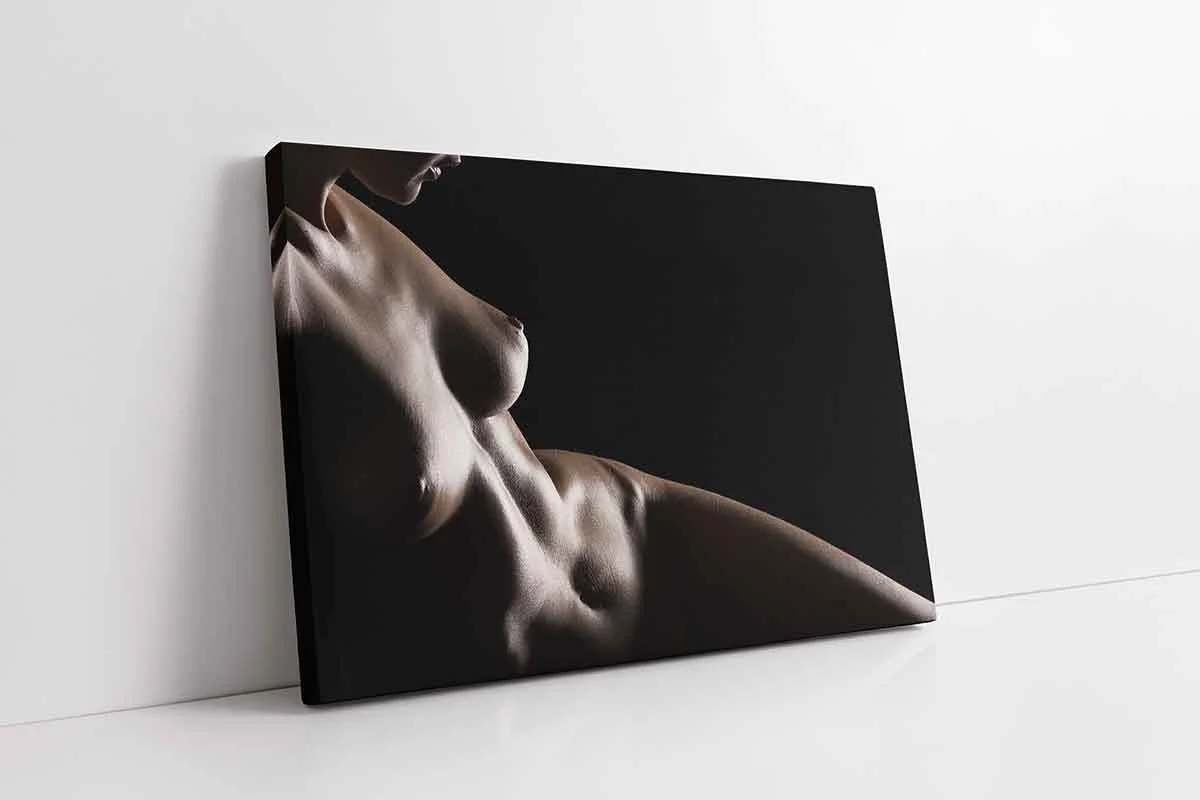 KA22006-10 Sanatsal Kadın | Kanvas Tablo | Cam Tablo | Mdf Tablo | A22006 - Görsel 1