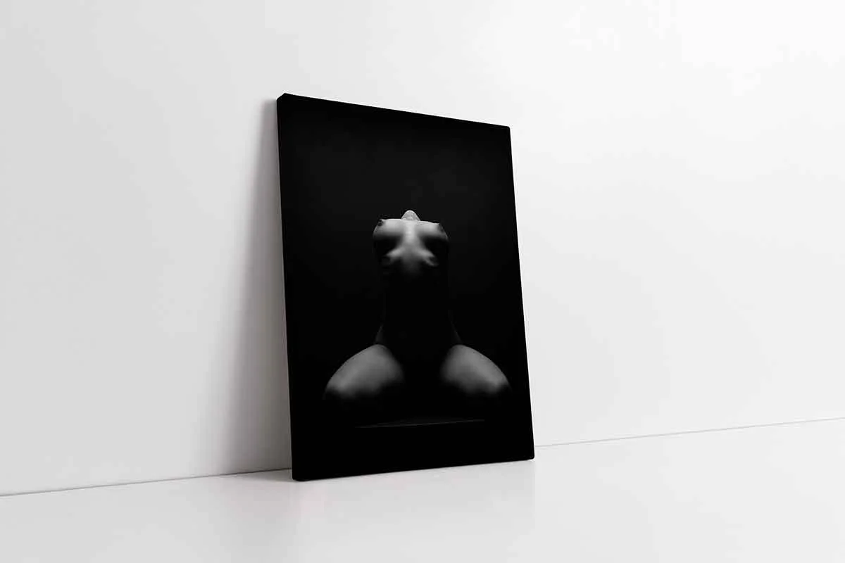 KA22025-10 Sanatsal Kadın | Kanvas Tablo | Cam Tablo | Mdf Tablo | A22025 - Görsel 1