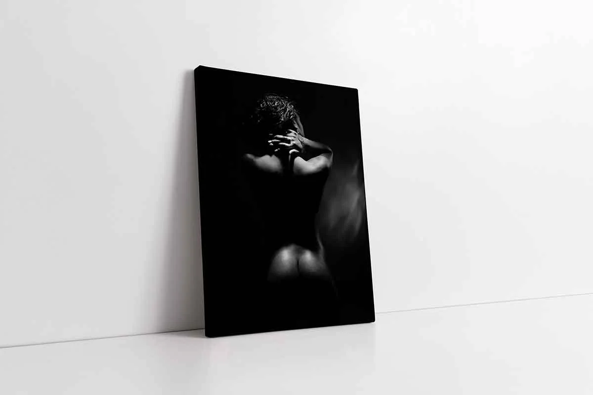 KA22030-10 Sanatsal Kadın | Kanvas Tablo | Cam Tablo | Mdf Tablo | A22030 - Görsel 1