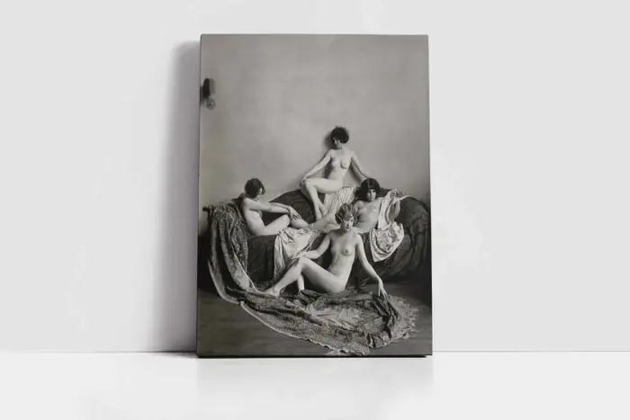 Alfred Cheney Johnston Kadınlar | Kanvas Tablo | Cam Tablo | Mdf Tablo | A22043 - Görsel 2