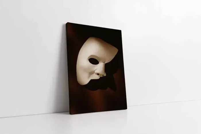 Mask | Kanvas Tablo | Cam Tablo | Mdf Tablo | A23102 - Görsel 1