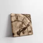 Akrep Ve Yelkovan Obje | Kanvas Tablo | Cam Tablo | Mdf Tablo | A23148