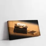 Daktilo | Kanvas Tablo | Cam Tablo | Mdf Tablo | A23247