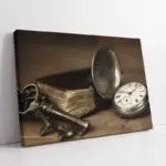 Saat | Kanvas Tablo | Cam Tablo | Mdf Tablo | A23253