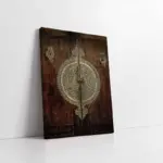 Osmanlı Ahşap Oyma Kapı | Kanvas Tablo | Cam Tablo | Mdf Tablo | A24024