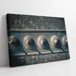 Osmanlı Ahşap Oyma Kapı | Kanvas Tablo | Cam Tablo | Mdf Tablo | A24031