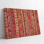 Osmanlı Etnik Kumaş Desenleri | Kanvas Tablo | Cam Tablo | Mdf Tablo | A24042