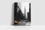 New York Sarı Taksi | Kanvas Tablo | Cam Tablo | Mdf Tablo | A27003 - Görsel 2
