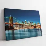 New York Gece | Kanvas Tablo | Cam Tablo | Mdf Tablo | A27027