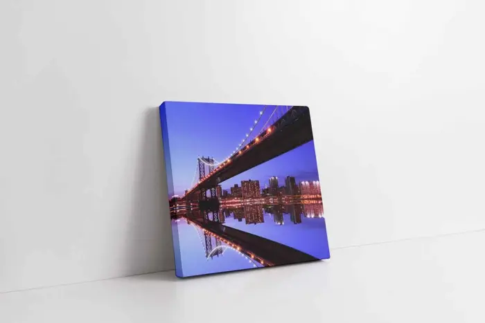 New York Gece | Kanvas Tablo | Cam Tablo | Mdf Tablo | A27030 - Görsel 1